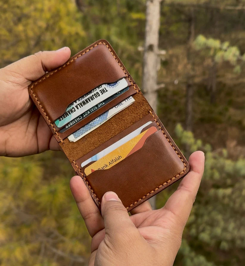 Pure Leather - Vertical Card Holder