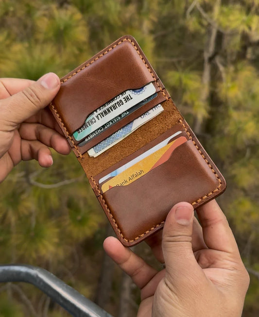 Pure Leather - Vertical Card Holder