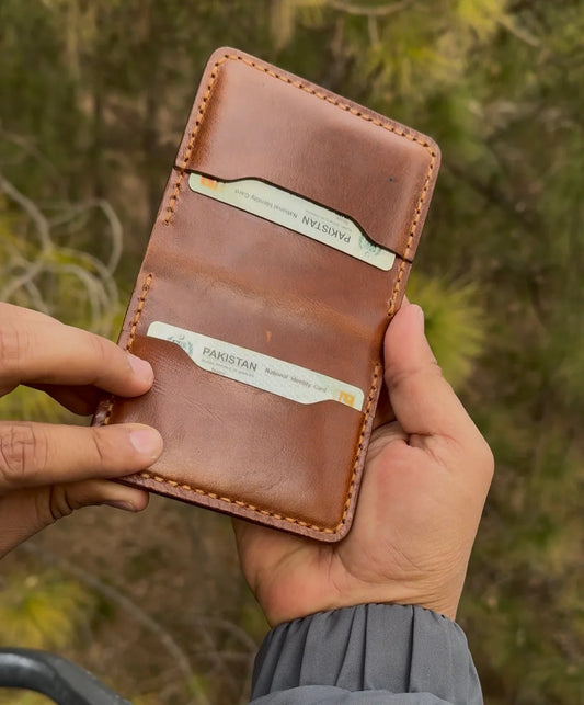 Pure Leather - Vertical Card Holder